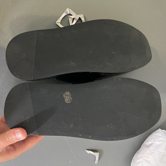 RAG & BONE‎ Logan Platform Mule in Black (39.5) - Picture 9 of 12